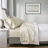 1000 Thread Count HeiQ Smart Temperature Cotton Blend 4-Piece Sheet Set