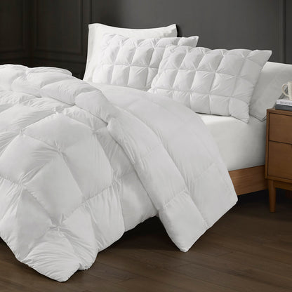 Stay Puffed Overfilled Pillow Protector Single Piece