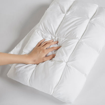 Stay Puffed Overfilled Pillow Protector Single Piece