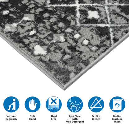 Hannah Moroccan Global Woven Area Rug