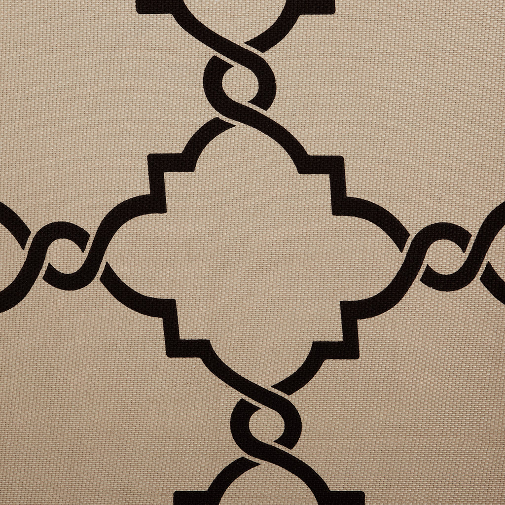 Saratoga Fretwork Print Patio Window Curtain