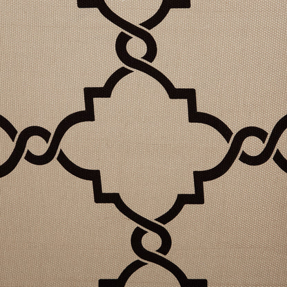 Saratoga Fretwork Print Patio Window Curtain