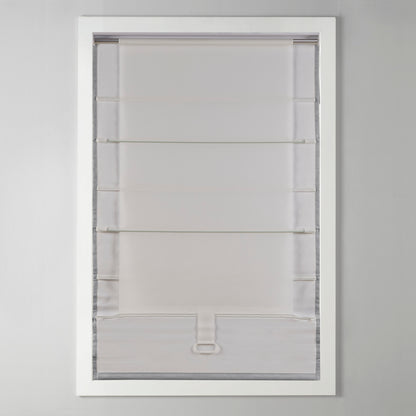 Galen Basketweave Room Darkening Cordless Roman Shade