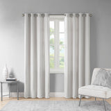 Englewood Solid Piece Dyed Grommet Top Curtain Panel