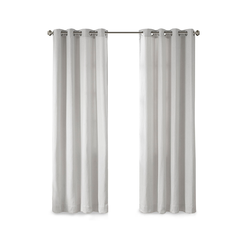 Englewood Solid Piece Dyed Grommet Top Curtain Panel