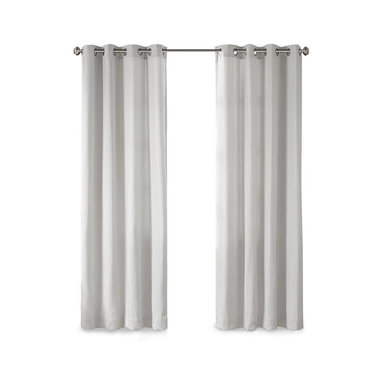 Englewood Solid Piece Dyed Grommet Top Curtain Panel