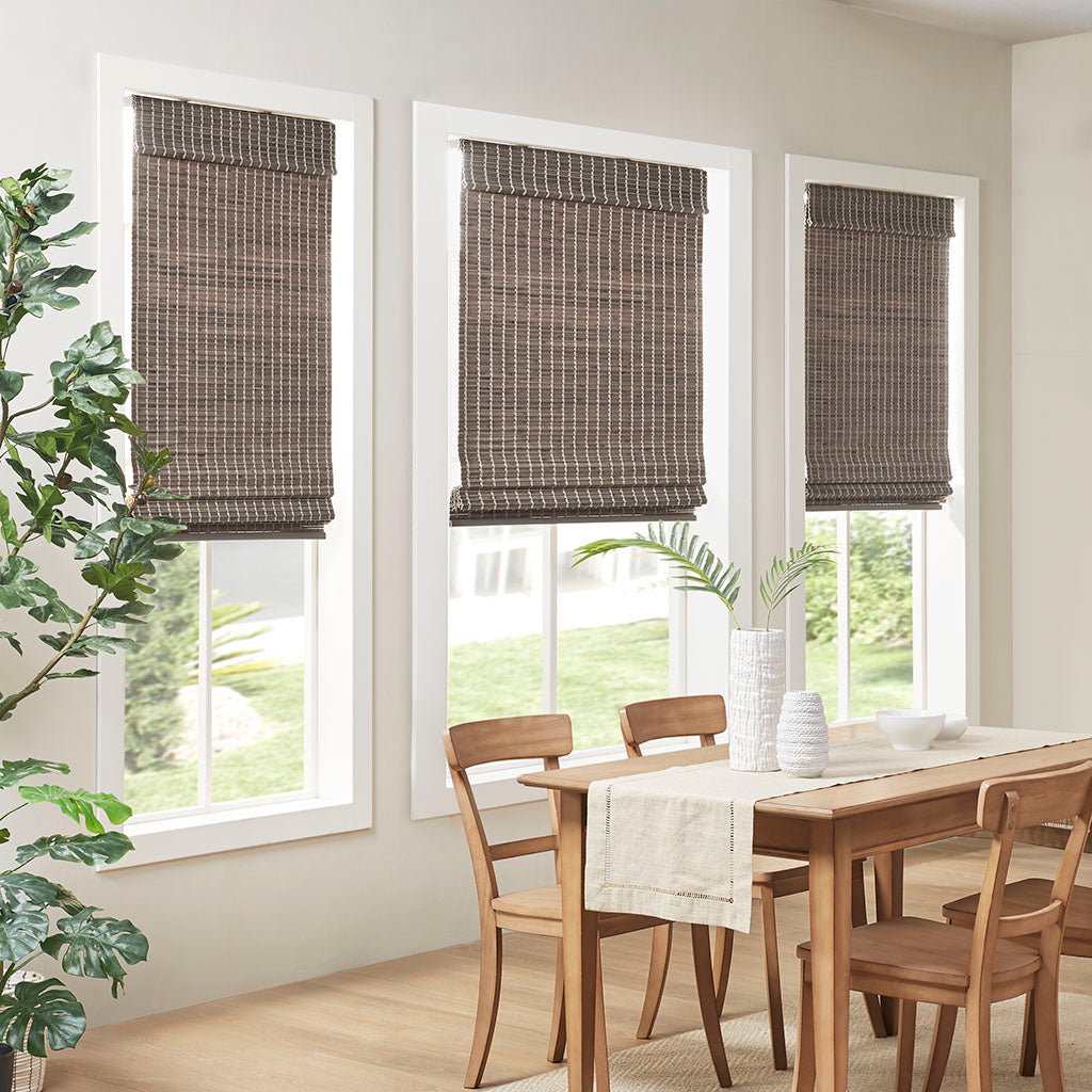 Eastfield Bamboo Light Filtering Roman Shade 64"L