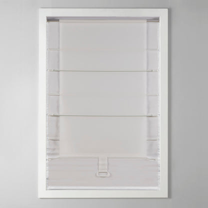 Galen Basketweave Total Blackout Roman Shade