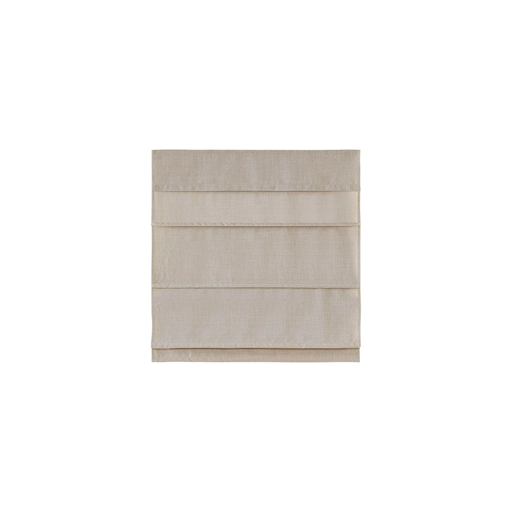 Otis Faux Linen Cordless Total Blackout Roman Shade