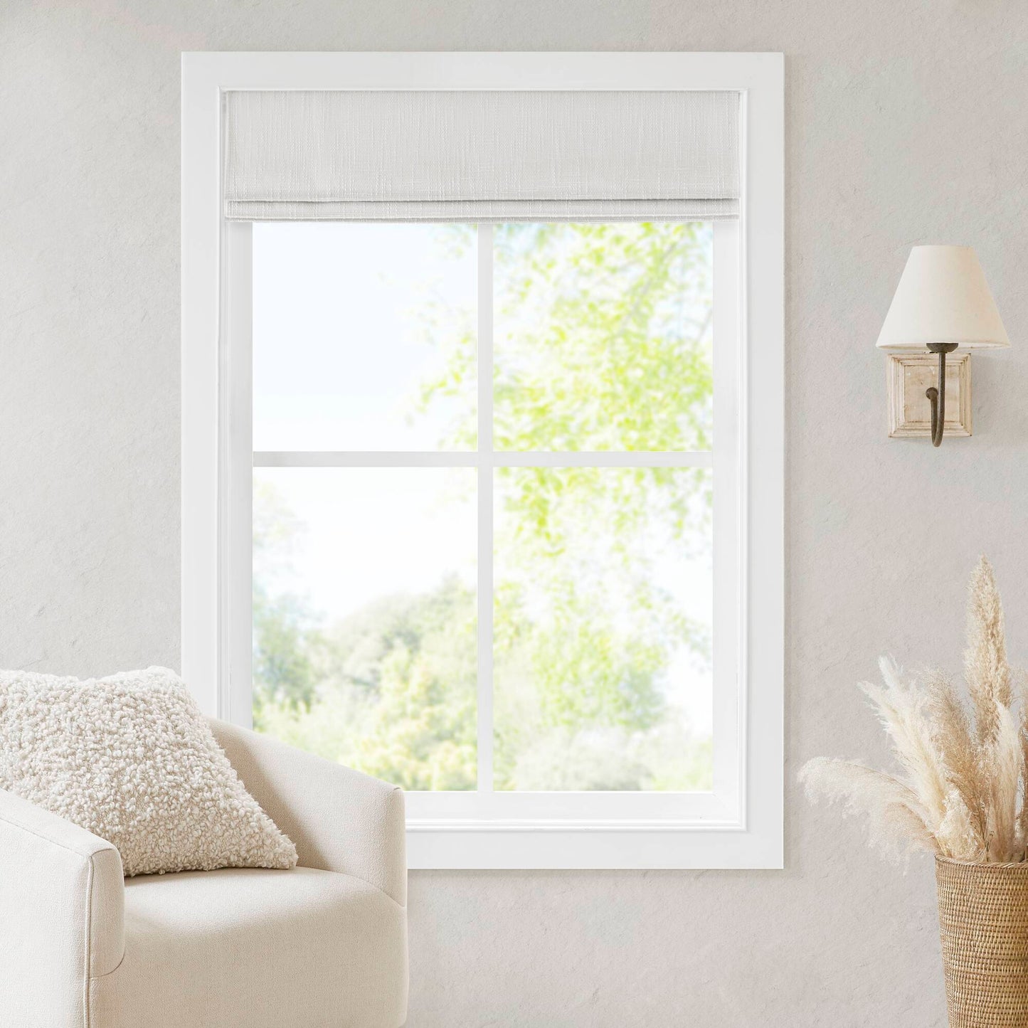 Quincy Total Blackout Cordless Roman Shade