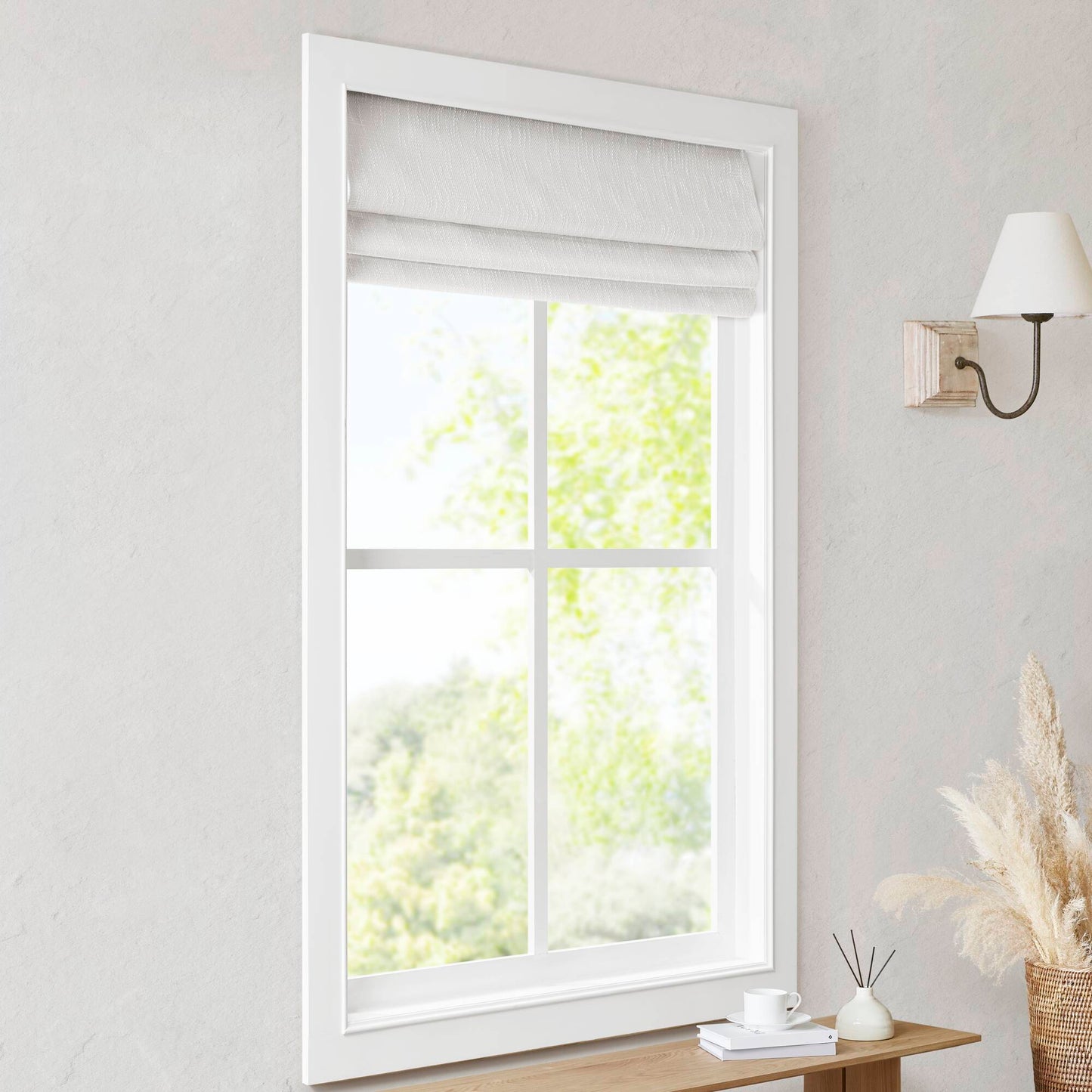 Quincy Total Blackout Cordless Roman Shade