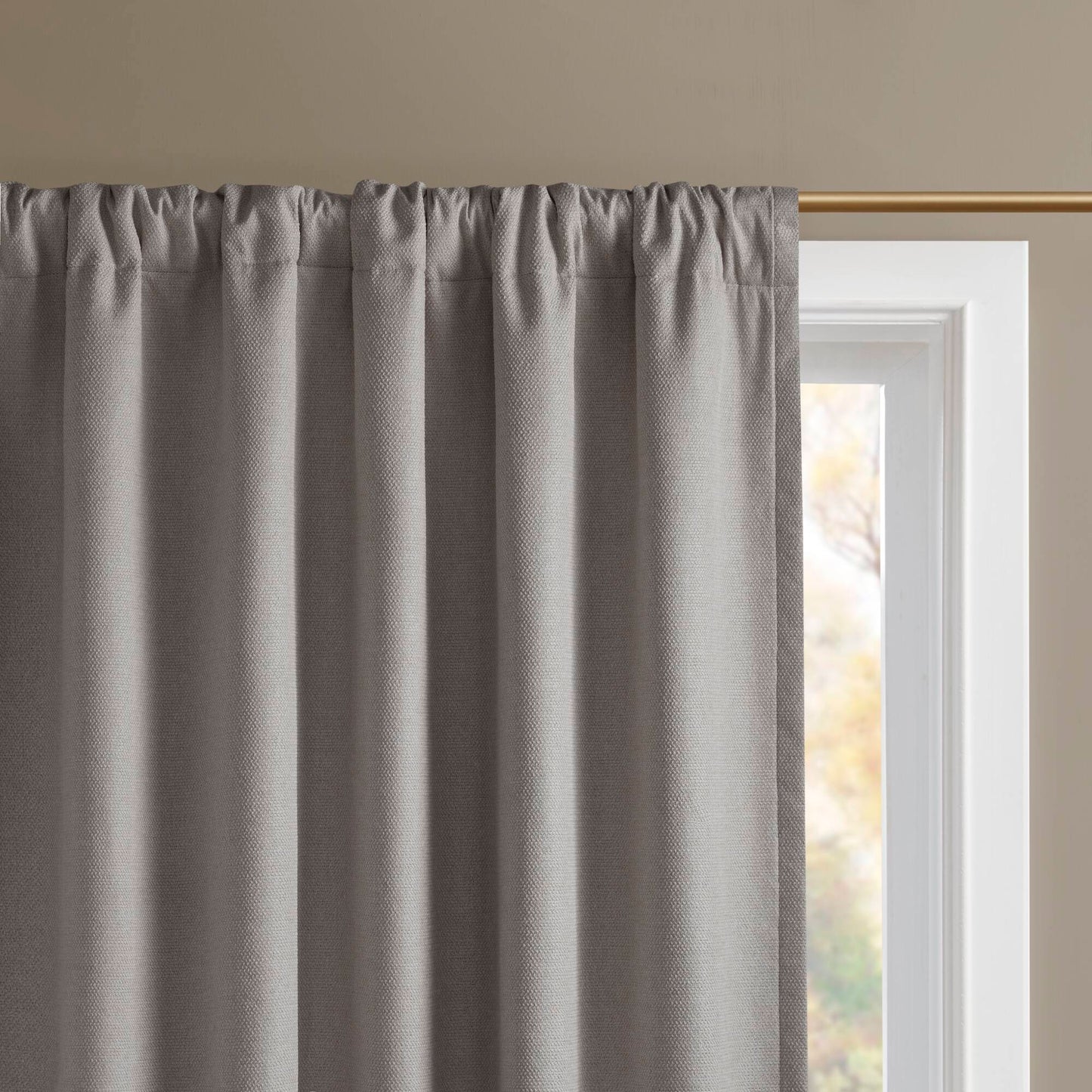 Karien Sound blocking/Total blackout curtain panel pair