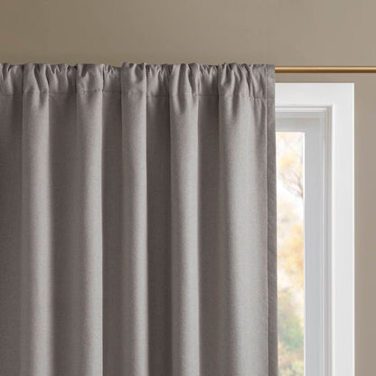 Karien Sound blocking/Total blackout curtain panel pair