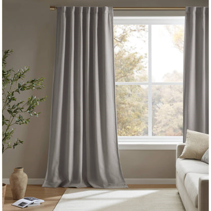 Karien Sound blocking/Total blackout curtain panel pair