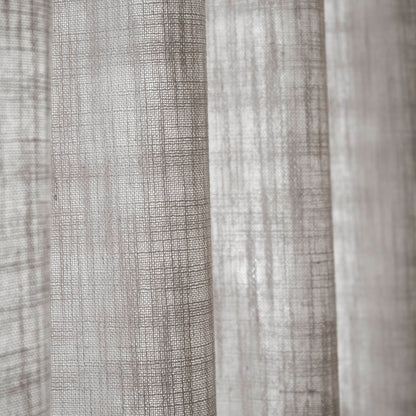Emery 300gsm poly linen with 7 pinch pleat per pc