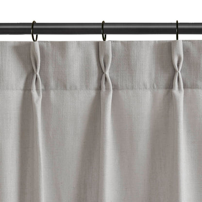 Emery 300gsm poly linen with 7 pinch pleat per pc