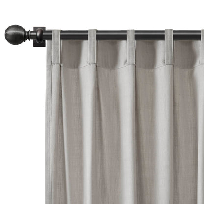 Emery 300gsm poly linen with 7 pinch pleat per pc