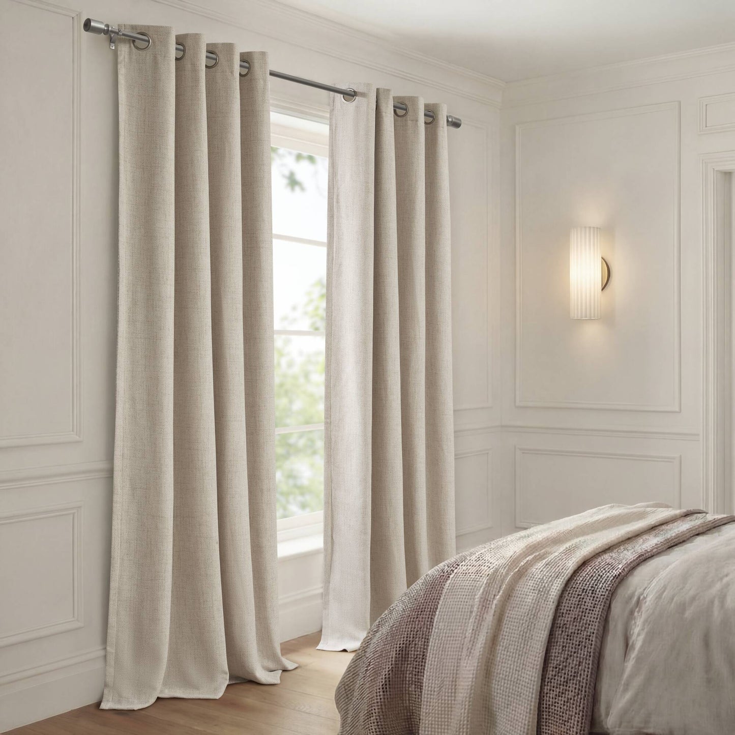 Mira 100% polyester Mira Total Blackout Window Panel