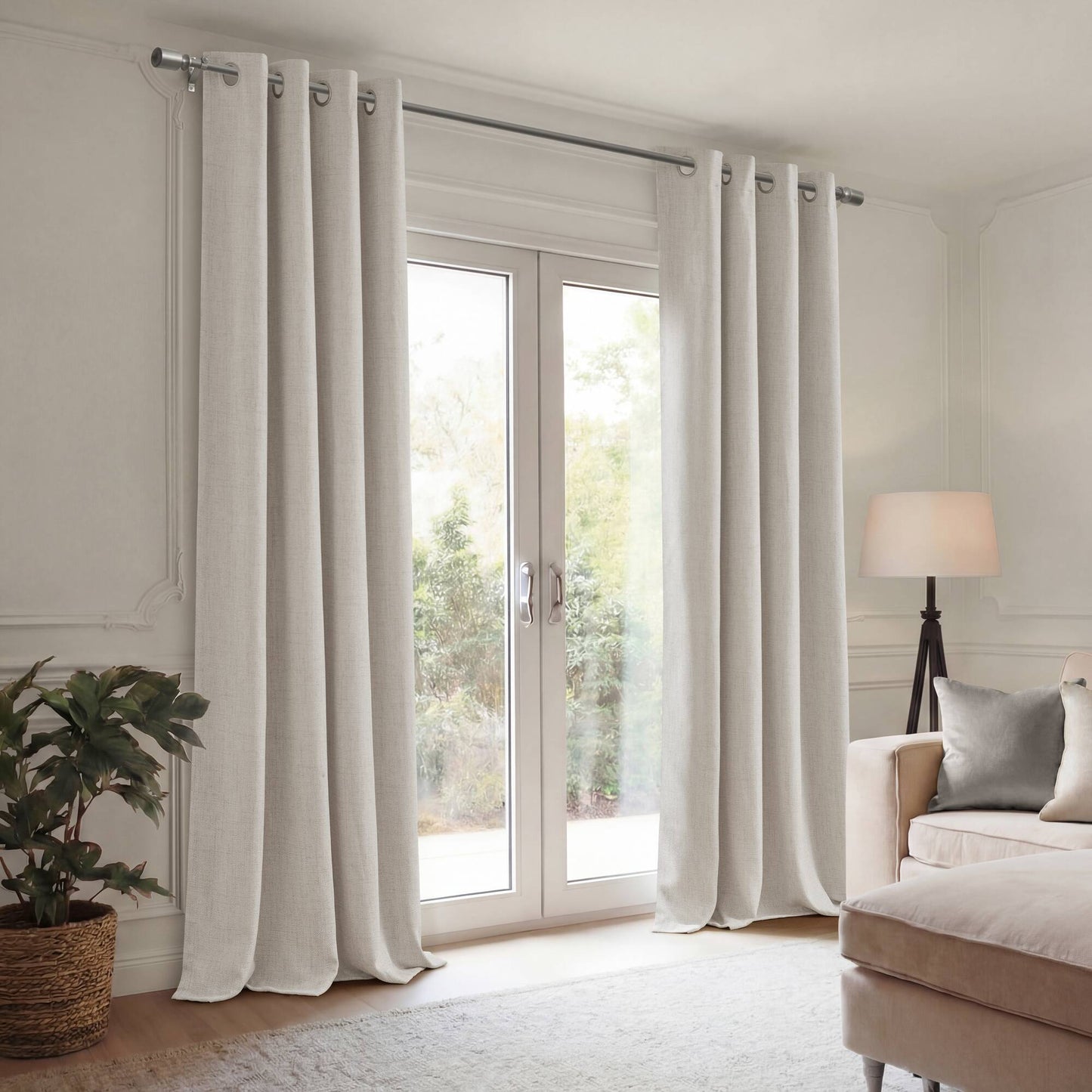 Mira 100% polyester Mira Total Blackout Window Panel