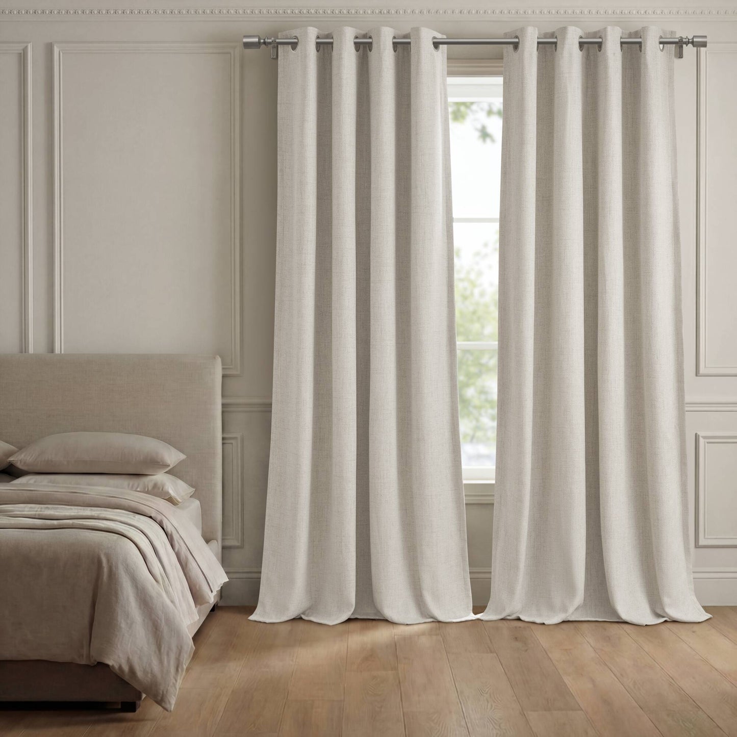 Mira 100% polyester Mira Total Blackout Window Panel