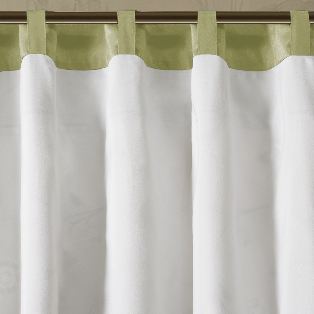 Serene Embroidered Window Valance