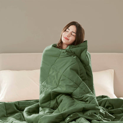Windom Lightweight Down Alternative Blanket with Satin Trim