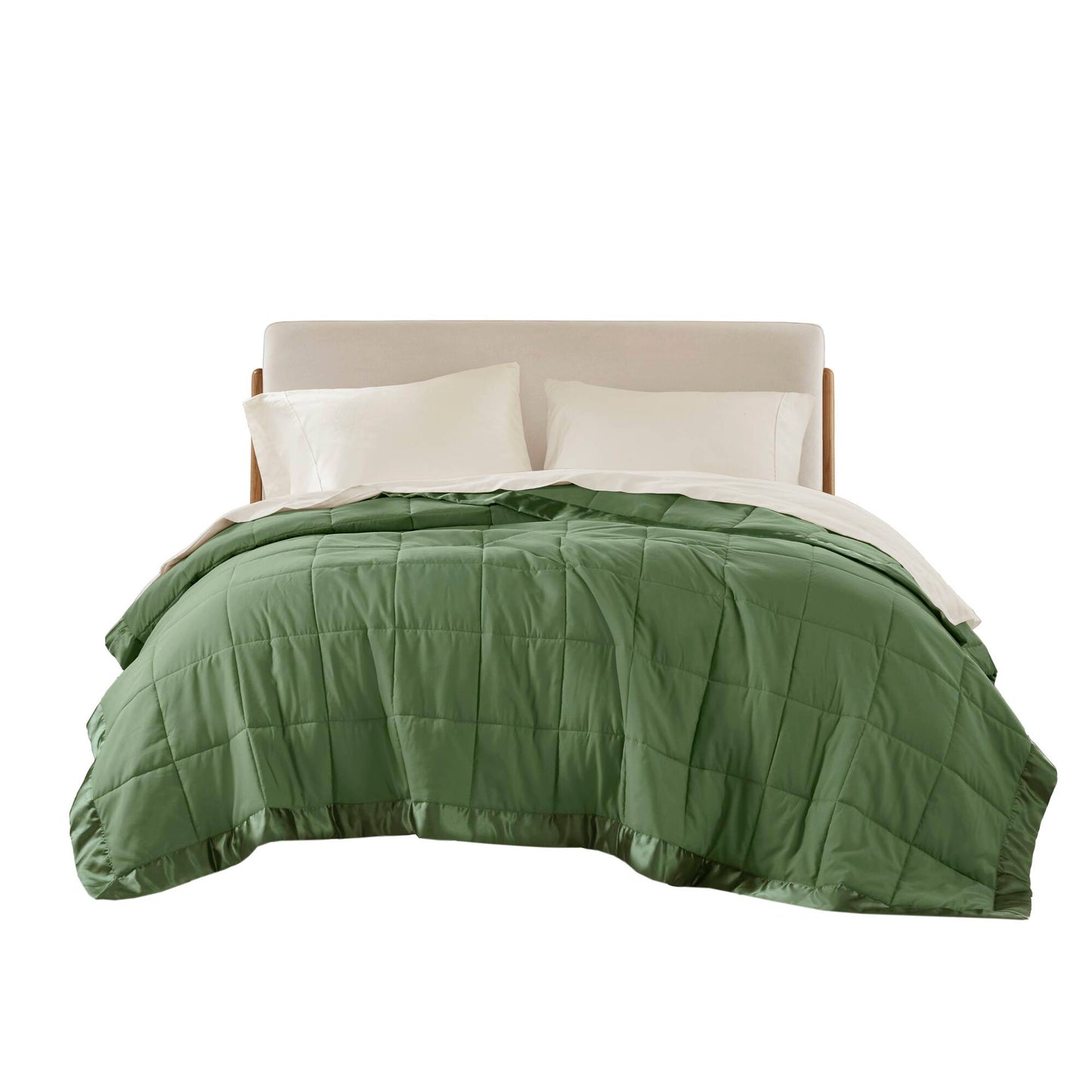 Windom Lightweight Down Alternative Blanket with Satin Trim