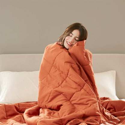 Windom Lightweight Down Alternative Blanket with Satin Trim