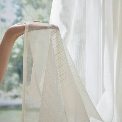 Anna Sheer Shower Curtain
