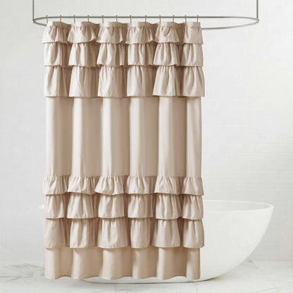 Grace Ruffled Shower Curtain