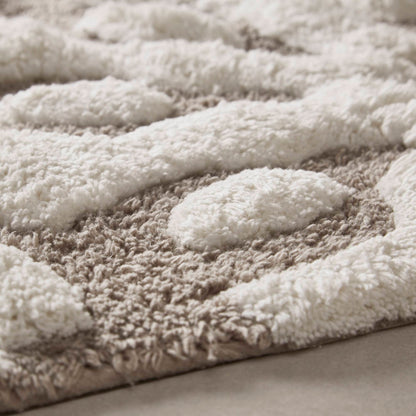 Casablanca Medallion Cotton Tufted Bath Rug