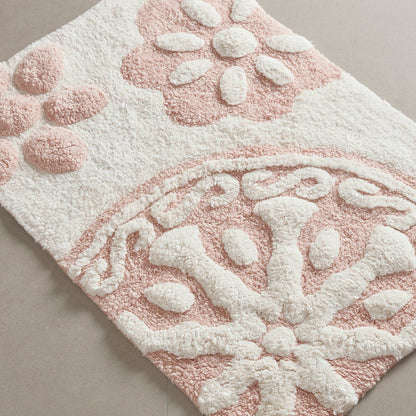 Casablanca Medallion Cotton Tufted Bath Rug