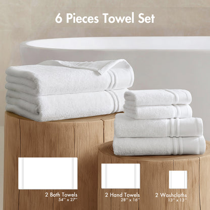 Roan Border 6-Piece Towel Set