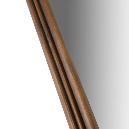 Marbella Scalloped Wood Wall Mirror