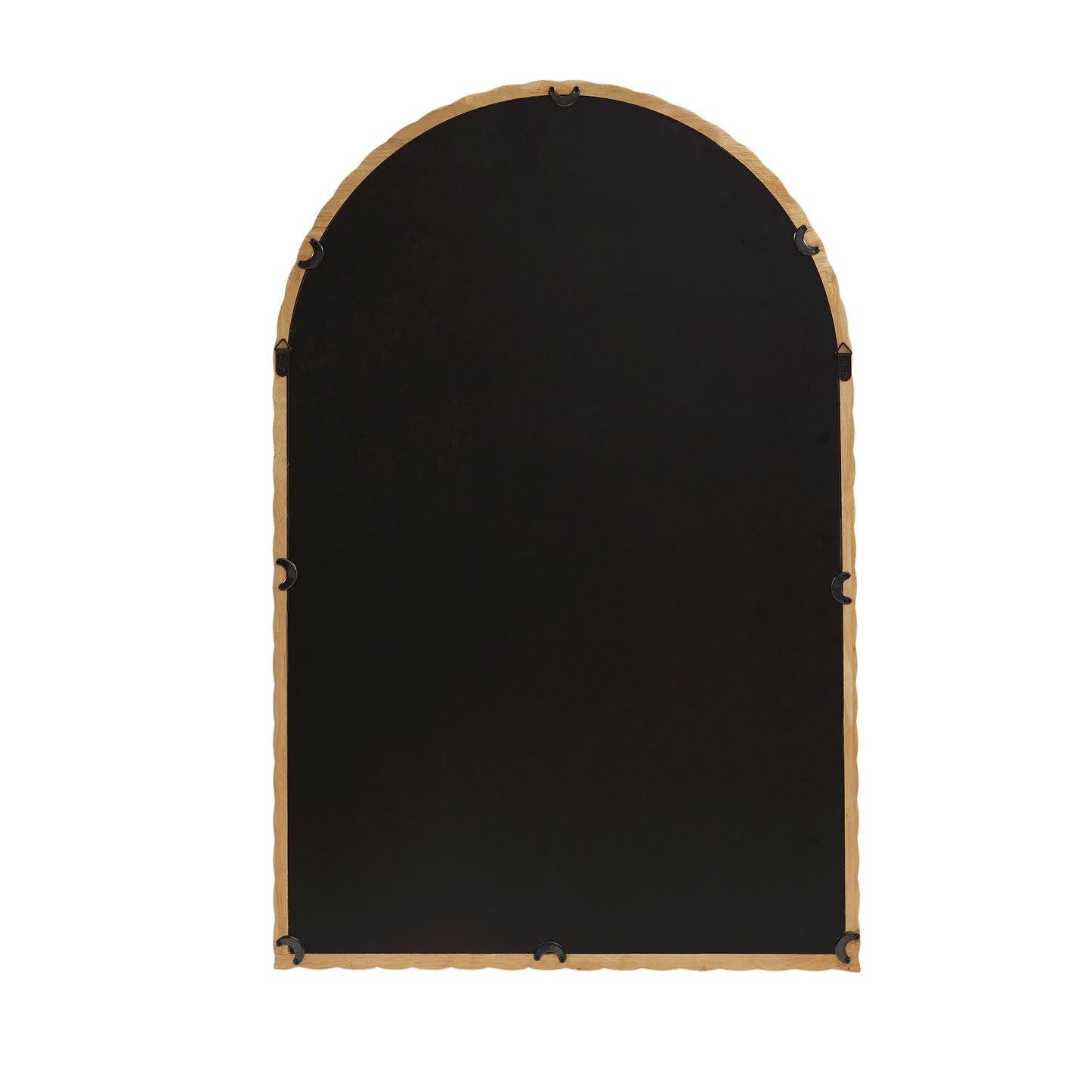 Montra Arched Braided Wood Wall Mirror