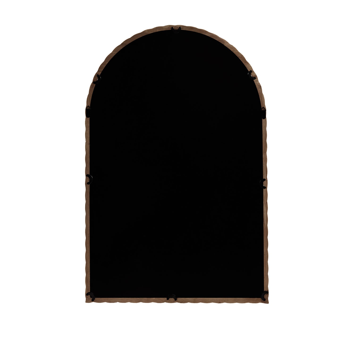 Montra Arched Braided Wood Wall Mirror