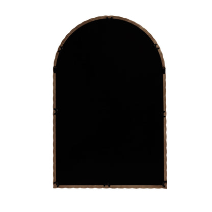 Montra Arched Braided Wood Wall Mirror