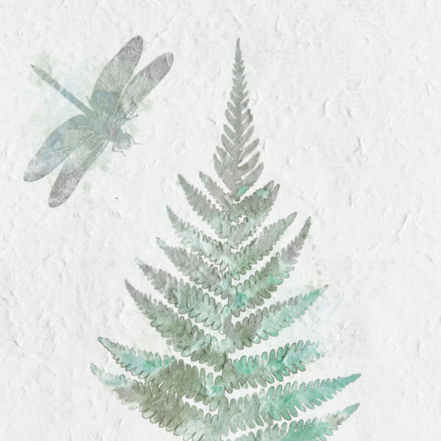 Linden Fern 2-Piece Framed Glass Wall Art Set