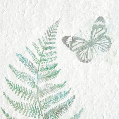 Linden Fern 2-Piece Framed Glass Wall Art Set