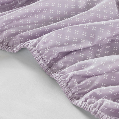 Luna Floral Comforter Set with Bed Sheets