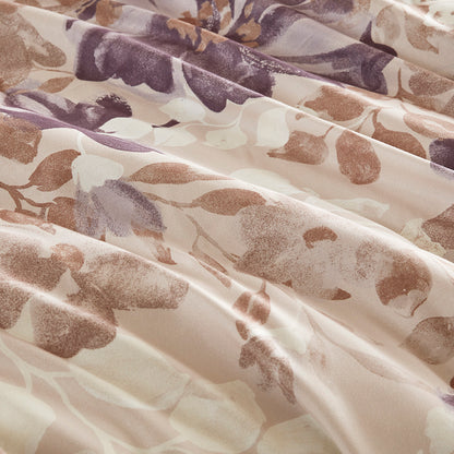 Luna Floral Comforter Set with Bed Sheets