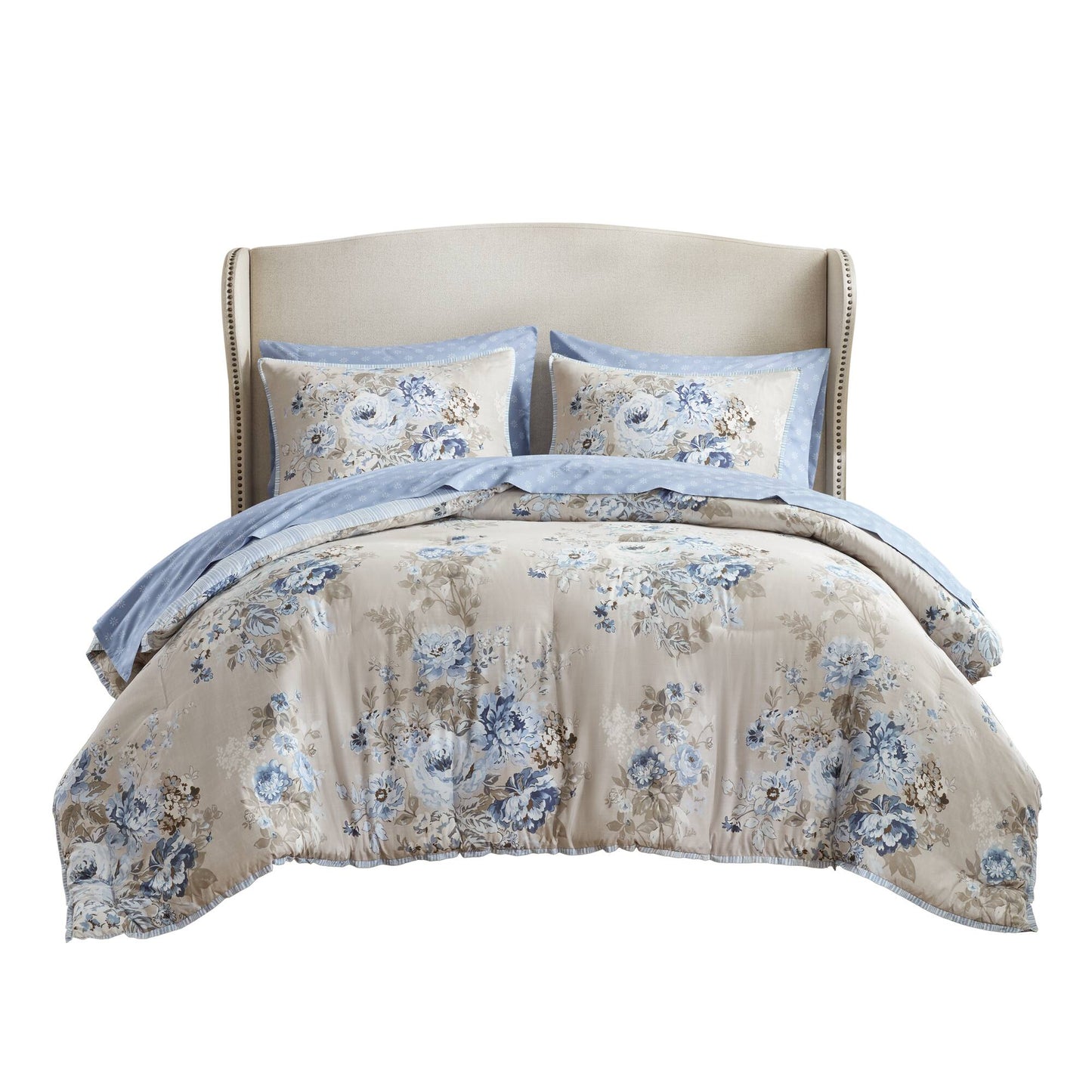 Heather 7 Piece Vintage-inspired Collection floral print