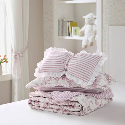 Adele 3 Pieces  Quilt Set with Decorative Pillow