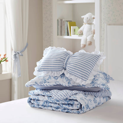 Adele 3 Pieces  Quilt Set with Decorative Pillow