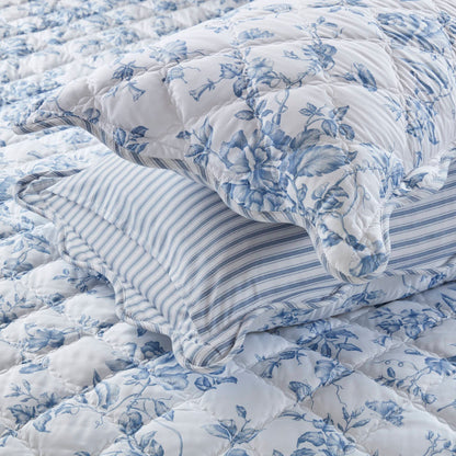 Adele 3 Pieces  Quilt Set with Decorative Pillow