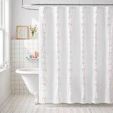 Addison Bowed Shower Curtain Set
