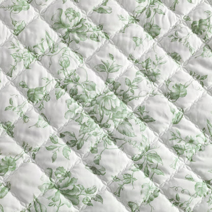 Adele 3 Pieces  Quilt Set with Decorative Pillow