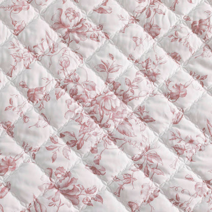 Adele 3 Pieces  Quilt Set with Decorative Pillow