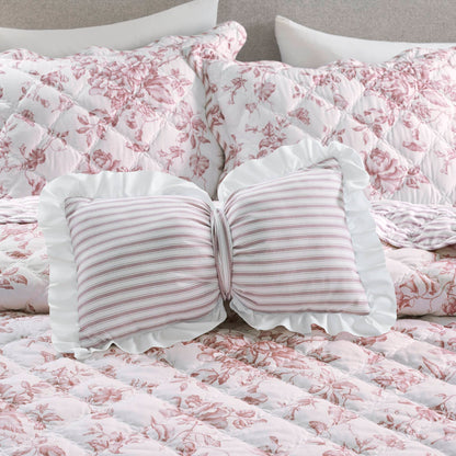 Adele 3 Pieces  Quilt Set with Decorative Pillow