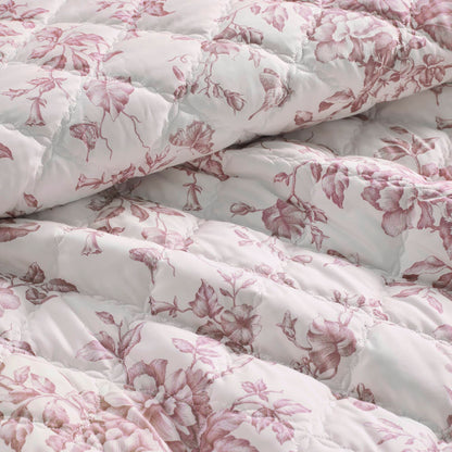 Adele 3 Pieces  Quilt Set with Decorative Pillow